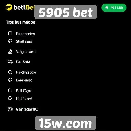 Métodos de pagamento disponíveis no site 5905 bet